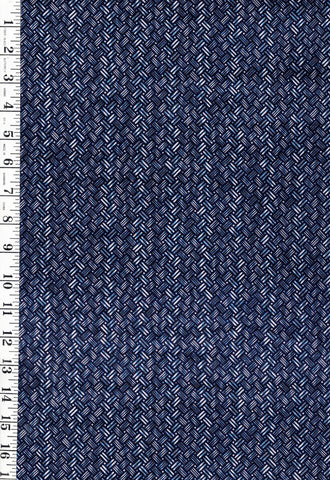 1036 - Yukata Fabric - Small Basketweave - Traditional 14