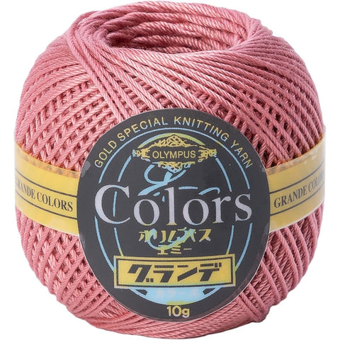 COLORS Lace Weight Thread for Crochet, Knitting & Sashiko - 141 Peach Blossom