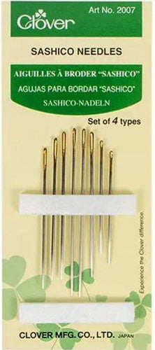 Notions - Clover Sashiko Needle Sampler - Short Assortment - 4 Sizes - # 2007