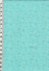 Fabric Art - Northcott Enigma - Shimmer Speckles (Miniscule Gold Pin Dots) - 28187M-62 - Turquoise - By the Half Yard