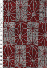 307 - Silk - Silk Blend - Tsumugi Asanoha - Gray & Copper