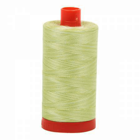 Aurifil 50wt Cotton Thread - 1422 yards - 3320 Variegated Spring Green - ON SALE - SAVE 40%