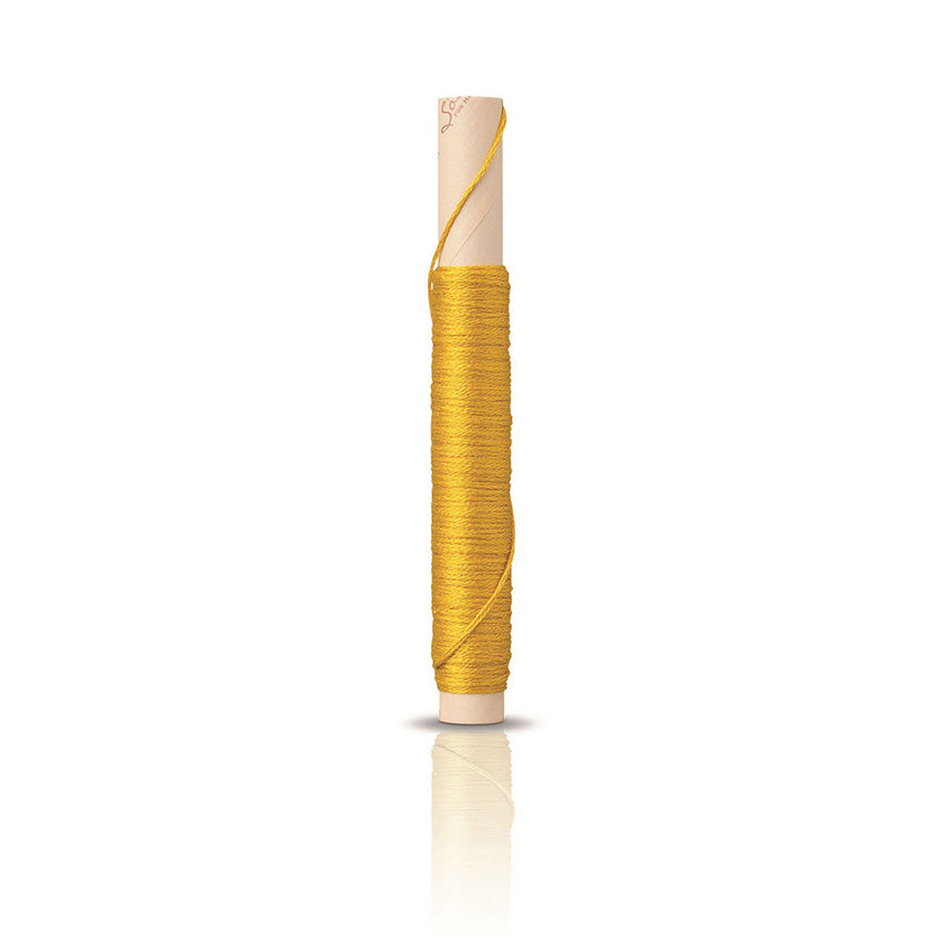 Soie et Silk Embroidery Floss - # 616 Brassy Yellow Gold