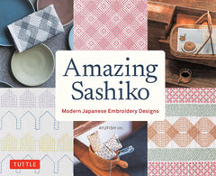 Book - Ayufish Int. - AMAZING  SASHIKO - ON SALE - SAVE 30%