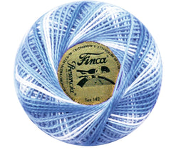 Presencia Perle Cotton - Size 8 - 9630 Delft Blue & White