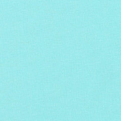 Sashiko Fabric - Cotton-Linen - AQUA - By the Half Yard