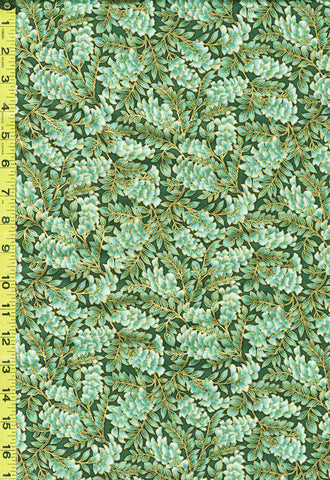 *Floral - AURELIA Compact Wisteria - SRKM-21463-57 - Parsley - Last 2 1/2 Yards