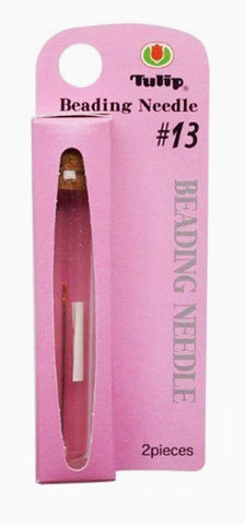 Notions - Tulip Beading Needles - Size 13 # TBN -0005e - 2 Pack - Very Fine