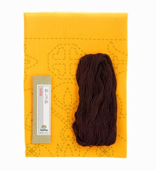 Sashiko World - Italy - Sampler Kit with Needle & Thread - Little Birds of Assisi