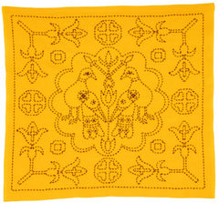 Sashiko World - Italy - Sampler Kit with Needle & Thread - Little Birds of Assisi
