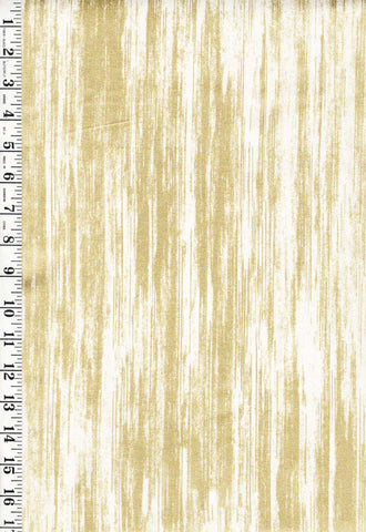 Blender - Metallic Blender - White and Gold Metallic - Last 1 1/8 yards