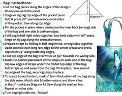 *Fabric Art - Northcott Deep Blue - Humpback Whale (Light Weight Canvas) TOTE BAG PANEL