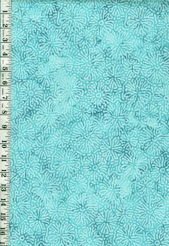 *Fabric Art - Northcott Deep Blue - Stylized Coral Flowers - DP28127-42 - Blue - By the Half Yard