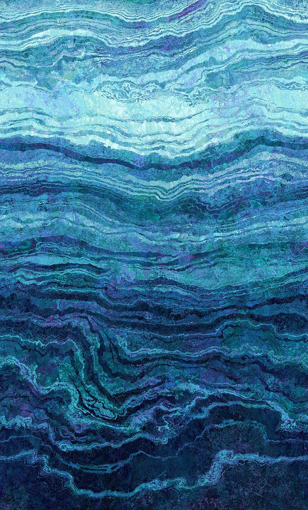*Fabric Art - Northcott Stonehenge Gradation Ombre - DP27235-49 - MIDNIGHT - By the Half Yard - 1/2 Yard Piece