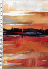 *Fabric Art - Northcott Tranquil Tides - Sunset Reflections - DP27611-55 - Multi-Colors - By the Half Yard