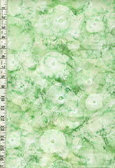 *Fabric Art - Northcott Deep Blue - Compact Tonal Sea Flowers - DP28124-74 - Green - By the Half Yard