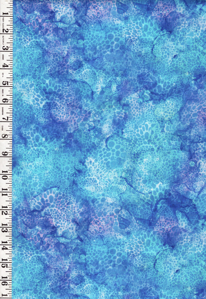 *Fabric Art - Northcott CORAL REEF - Ocean Bubbles - DP28880-44 - Blue - By the Half Yard