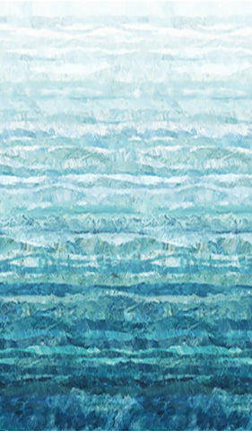 *Fabric Art - Northcott SMOOTH SAILING - NAUTICAL OMBRE - DP28906-46 - Blue Multi - By the Half Yard