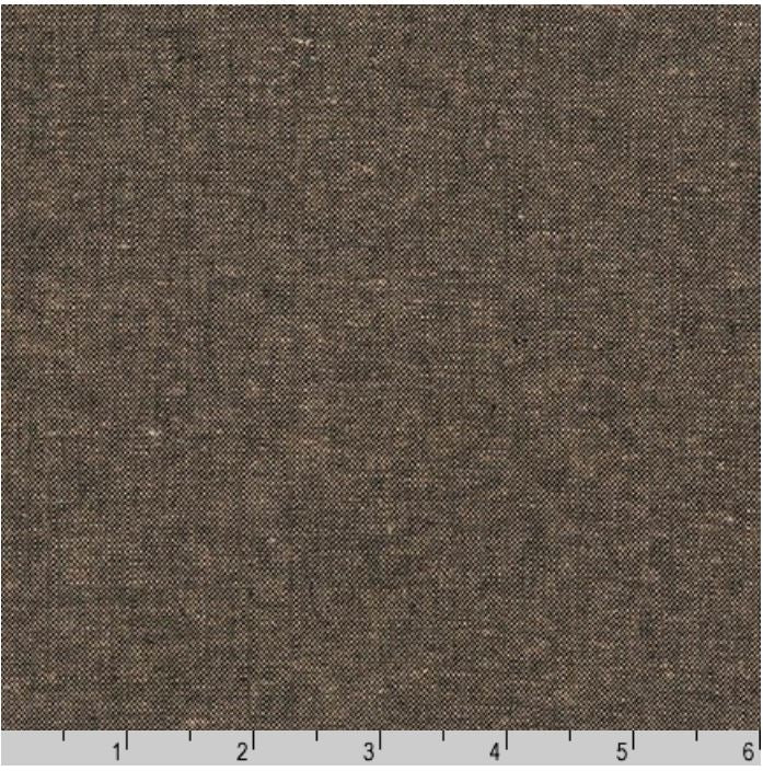 Solid - Essex Cotton-Linen Yarn-Dyed - Espresso # 1136- Last 2 1/3 Yards