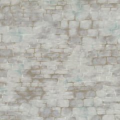 Japanese - Yoko Saito Centenary Collection - Brick Wall - Gray - 10526S-B - ON SALE - $5.00 By the Half Yard
