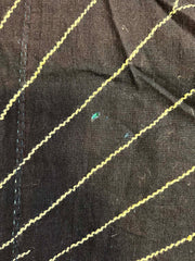 *Japanese Tablecloth - Futon Cover - Vintage with Sashiko Stitching - Indigo - X Large Size - 60"