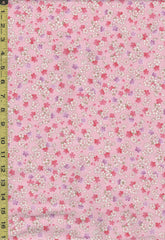 *Japanese - Hokkoh Tiny Colorful Cherry Blossoms - Dobby Weave - 1023-1120-1B - Pink