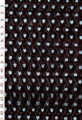 Japanese Kasuri - 13438 - Red & Yellow Lines with Diagonal Patches - By the Half Yard