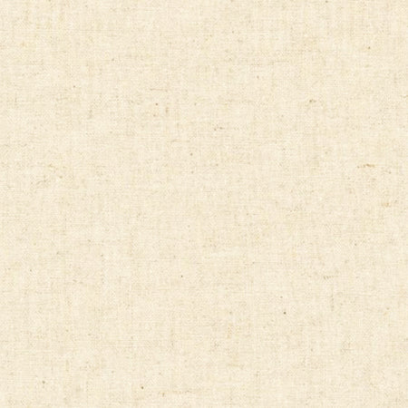 Sashiko Fabric - Cotton-Linen - NATURAL - By the Half Yard