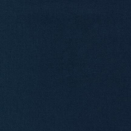 Sashiko Fabric - Cotton-Linen - INDIGO - DARK NAVY - By the Half Yard