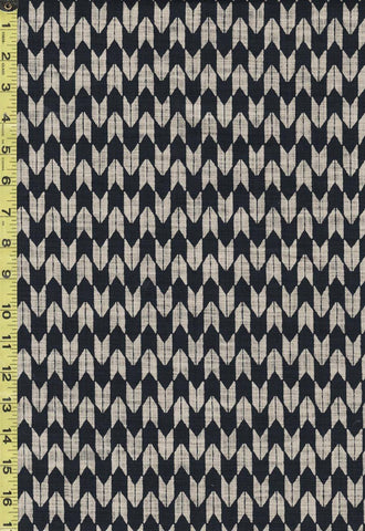 Japanese - Sevenberry Nara Homespun - Yabane (Arrows) - SB-88223D27-1 - Dark Navy - Indigo