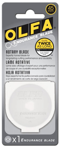 Rotary Cutter Blades - RB45-1 - 45mm - ENDURANCE - 1 pack