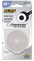 Rotary Cutter Blades - RB60H-1 - 60mm - ENDURANCE BLADE - 1 per package
