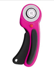 Rotary Cutter - OLFA RTY-2DX - 45mm Ergonomic Cutter - MAGENTA