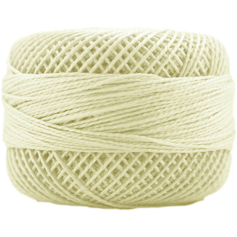 Presencia Perle Cotton - Size 8 - 1211 - Baby (Palest) Yellow
