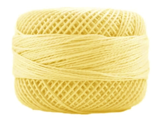 Presencia Perle Cotton - Size 8 - 1214 Light Yellow