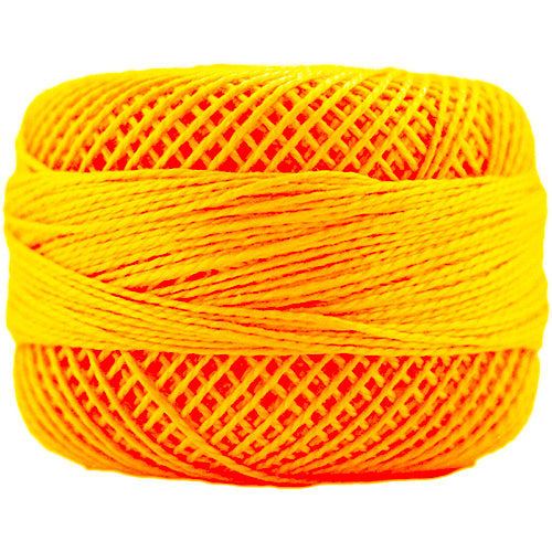 Presencia Perle Cotton - Size 8 - 1140 Marigold