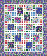 Quilt Pattern - Mountainpeek Creations - Arcadia (Shown in Nara Homespun) - LAST ONE