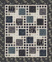 Quilt Pattern - Mountainpeek Creations - Arcadia (Shown in Nara Homespun) - LAST ONE
