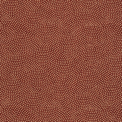Japanese - Sevenberry Kasuri Collection - Dotted Wave (Seigaiha) - SB-88222D10-6 - Dark Brick Red - By the Half Yard