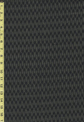 Japanese - Sevenberry Kasuri Collection - Long Undulating Arrows - SB-88222D6-12 - Black - By the Half Yard