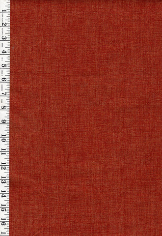 *Japanese - Sevenberry Solid - Rustic Linen-Like Woven Cotton- SB-881001-10 - Copper/ Rust - By the Half Yard