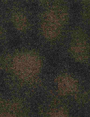 *Blender - Timeless Treasures - Shimmer - BLACK & Gold Metallic - By the Half Yard