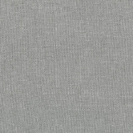Sashiko Fabric - Cotton-Linen - SMOKE - By the Half Yard