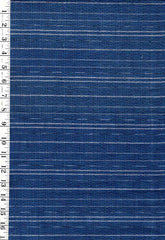0973 - Vintage Woven Stripe - Japanese cotton fabric - Navy & Gray