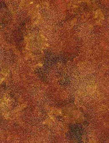 *Blender - Timeless Treasures - Shimmer - RUST (Copper) & Gold Metallic - By the Half Yard - Last 2 1/8 Yards
