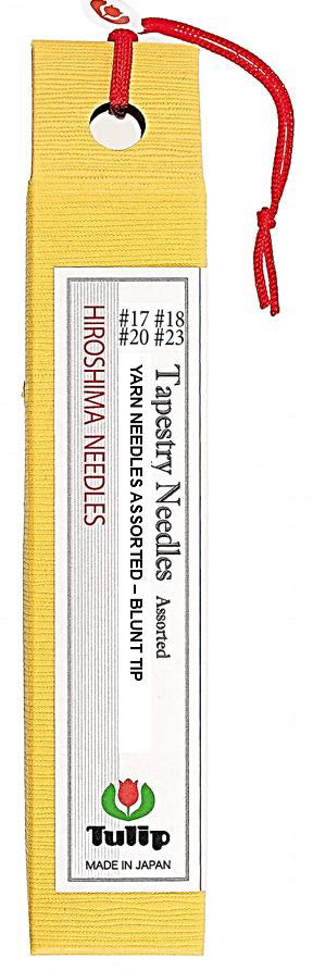 Notions - Tulip Needles - Tapestry YARN Assortment - Sizes 17, 18, 20 and 23 - ROUNDED TIP