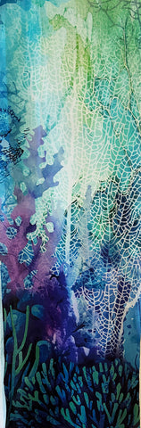 *Fabric Art - Northcott CORAL REEF - Coral Reef WIDE BACK (108