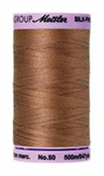 Mettler Cotton Sewing Thread - 50wt - 547 yd/ 500M - 0280 Walnut