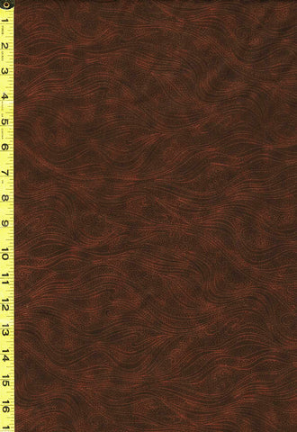 *Blender - In the Beginning - Color Movement Waves - 1MV-05 - Chocolate - By the Half Yard