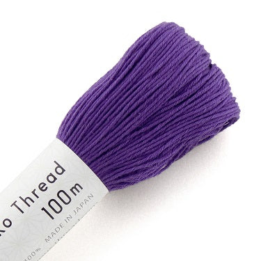 Sashiko Thread - Olympus - Large 100m Skeins - # 124 - Purple